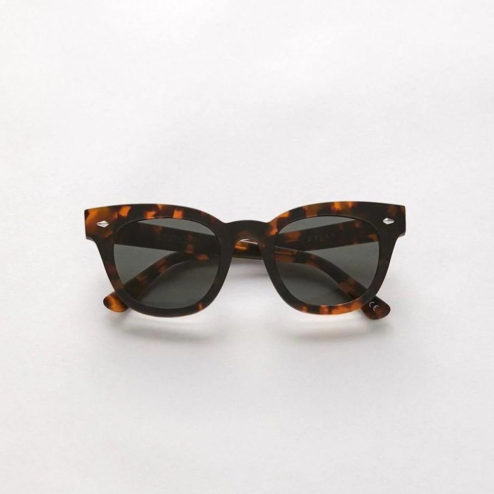 EPØKHE THE DYLAN Dark Tortoise Matte Sunglasses - UNISEX